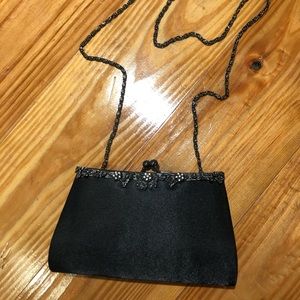 Little black fancy handbag